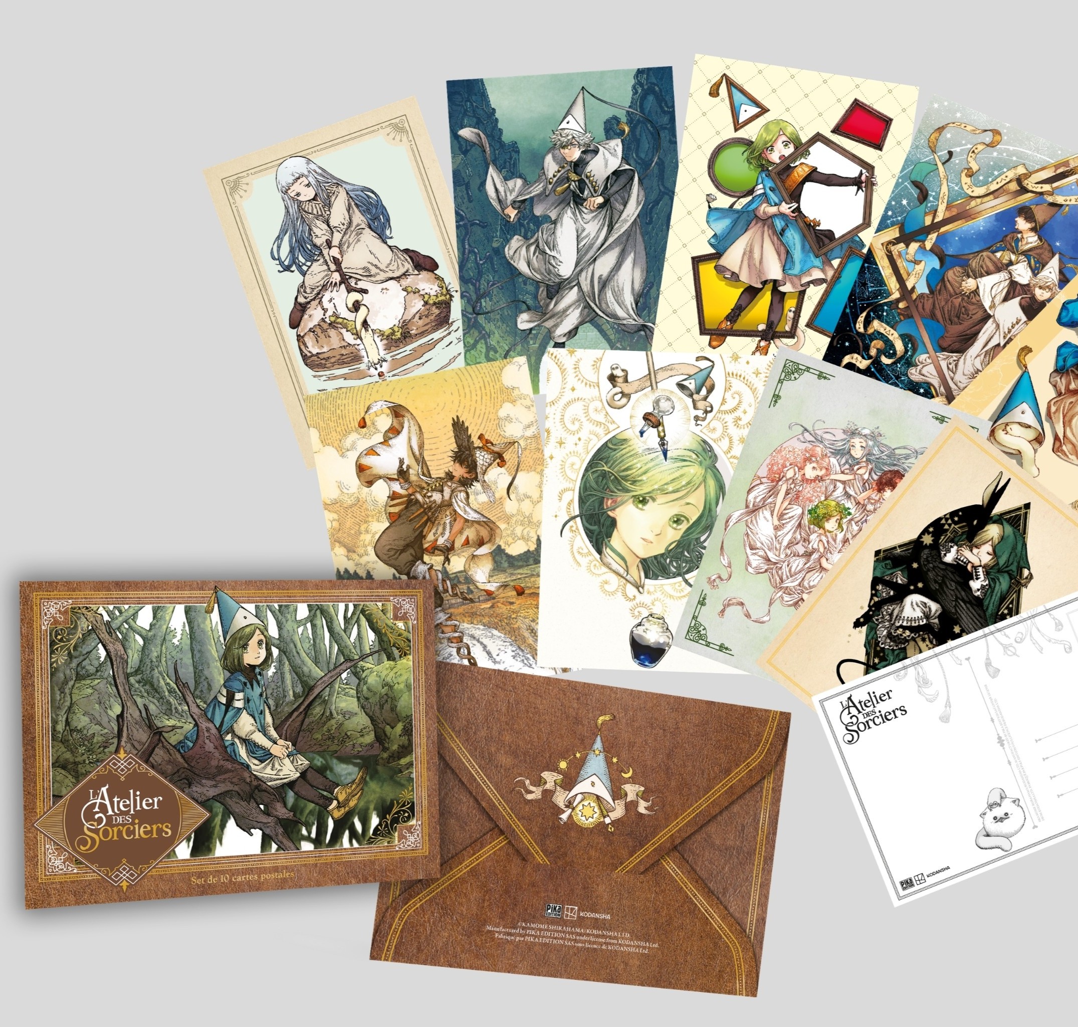 ensemble des tous les visuels du pack