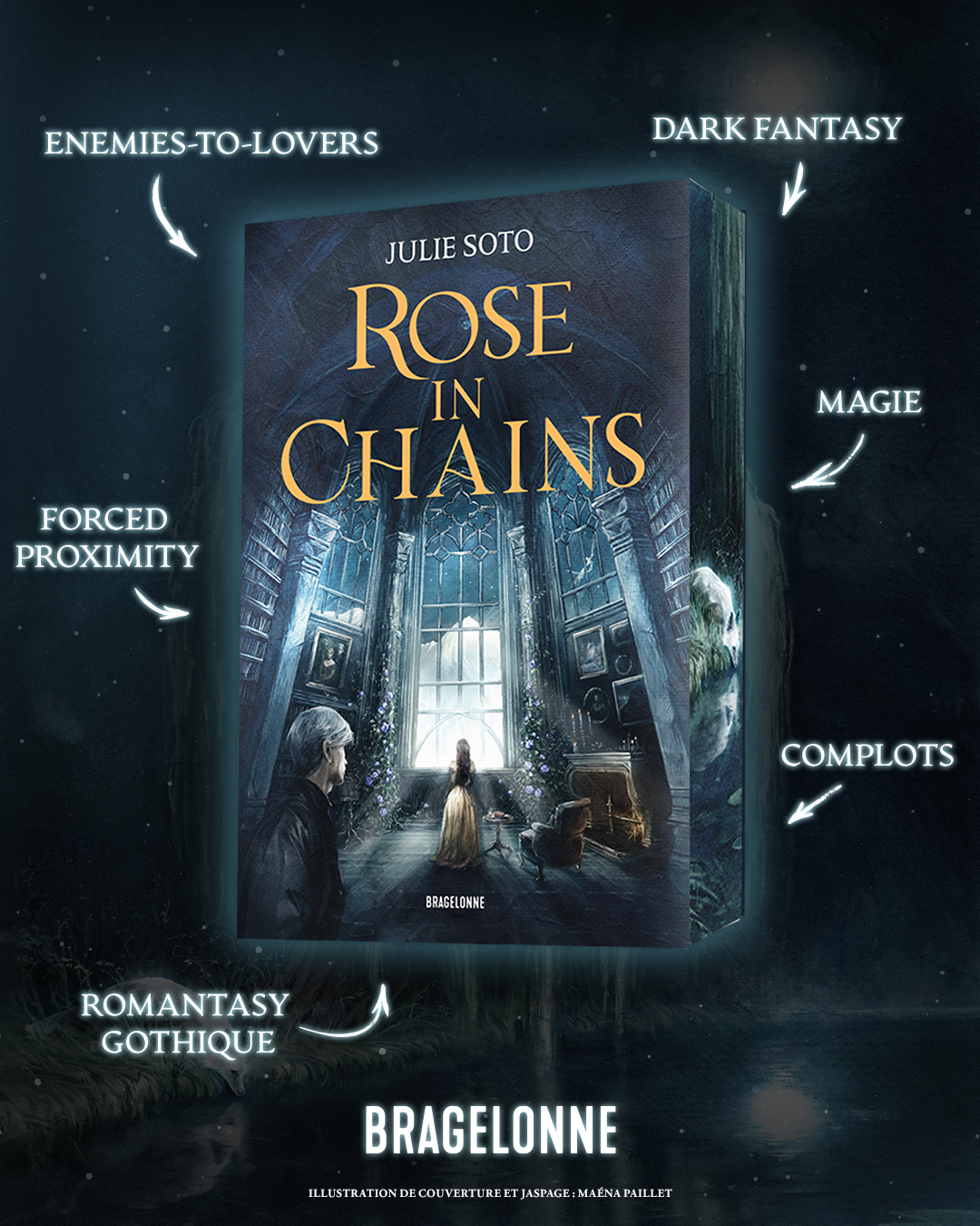 enemies-to-lovers, dark fantasy, forced proximity, magie, complots, romantasy gothique