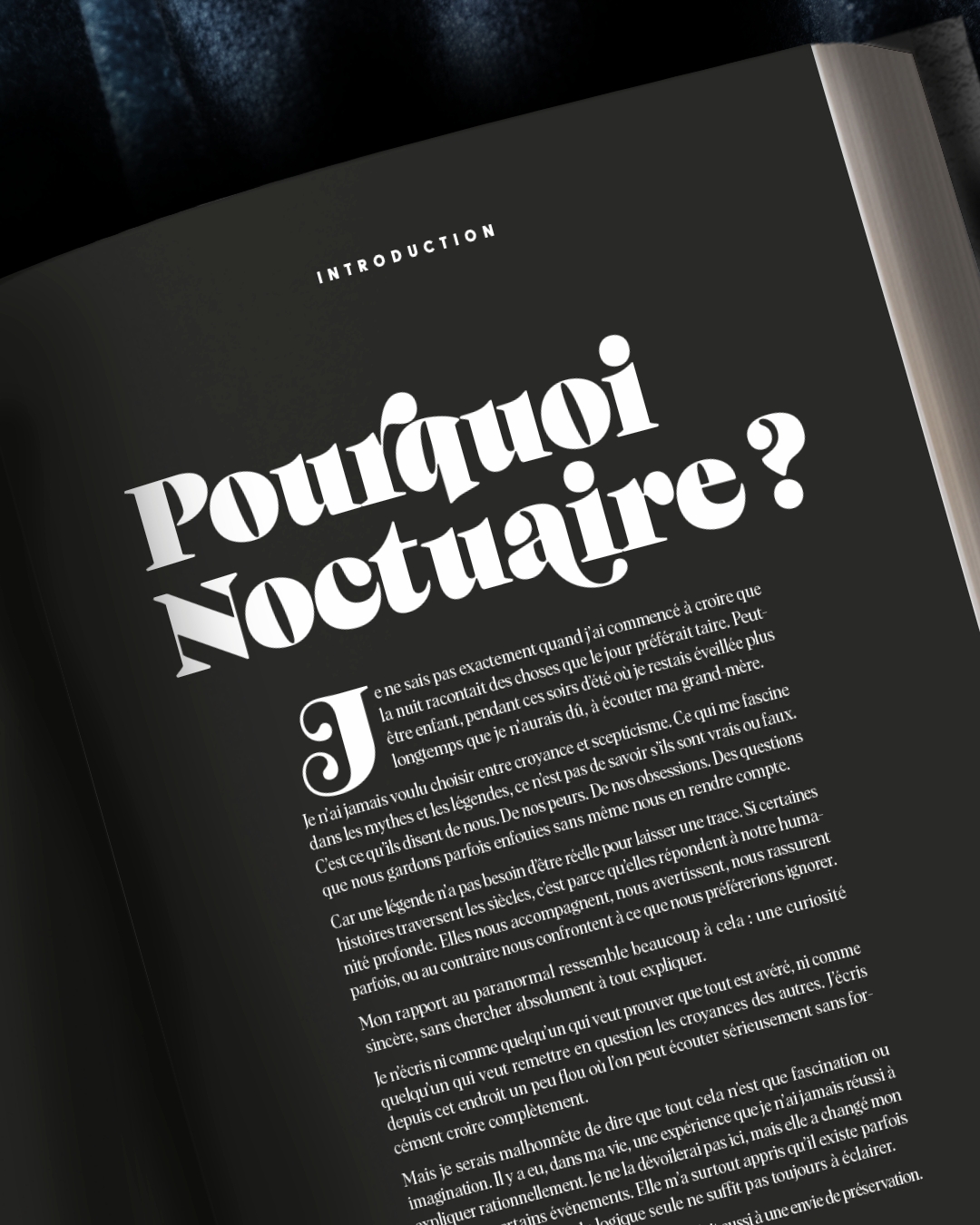 page Pourquoi Noctuaire ?