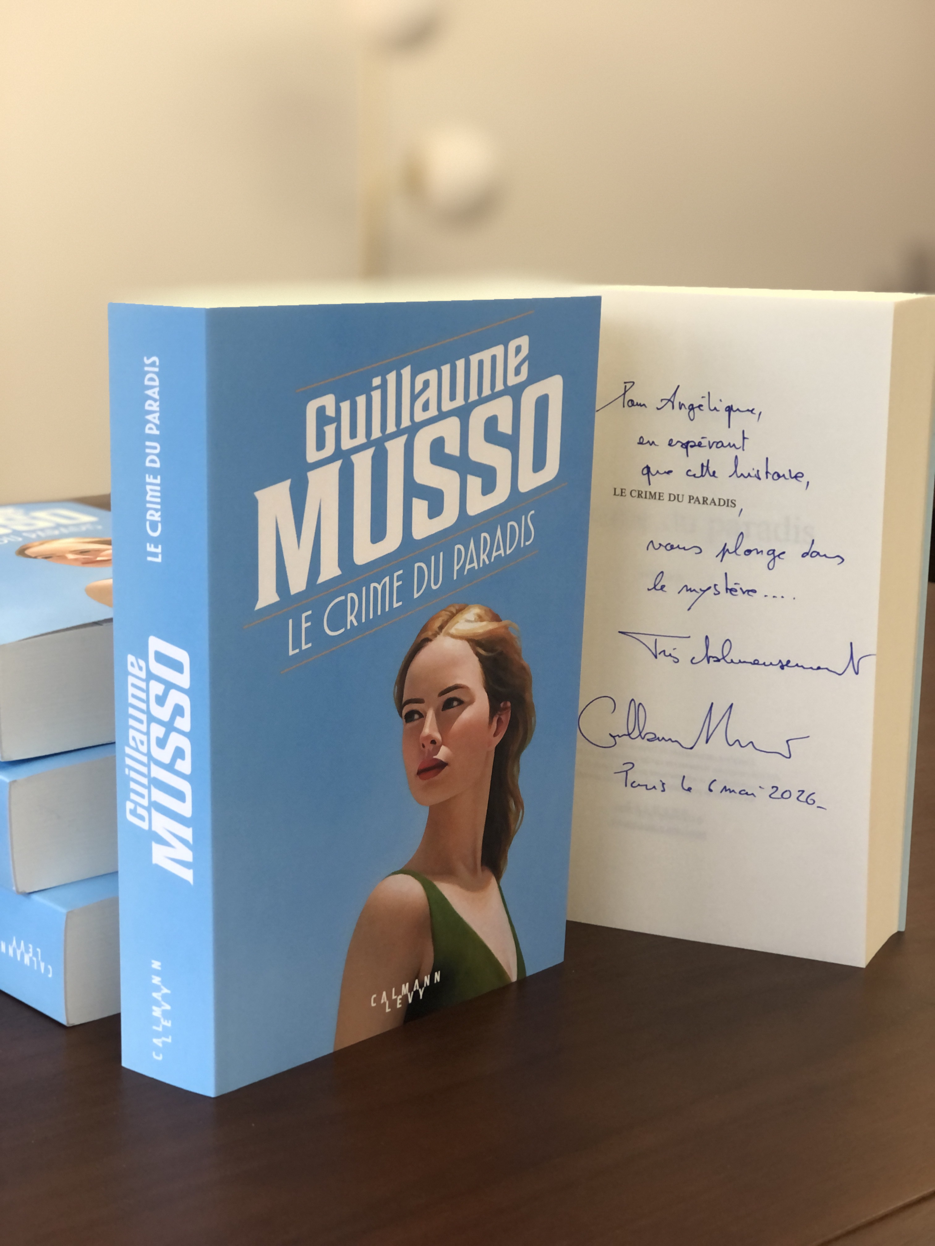 visuel de la dédicace de l'auteur