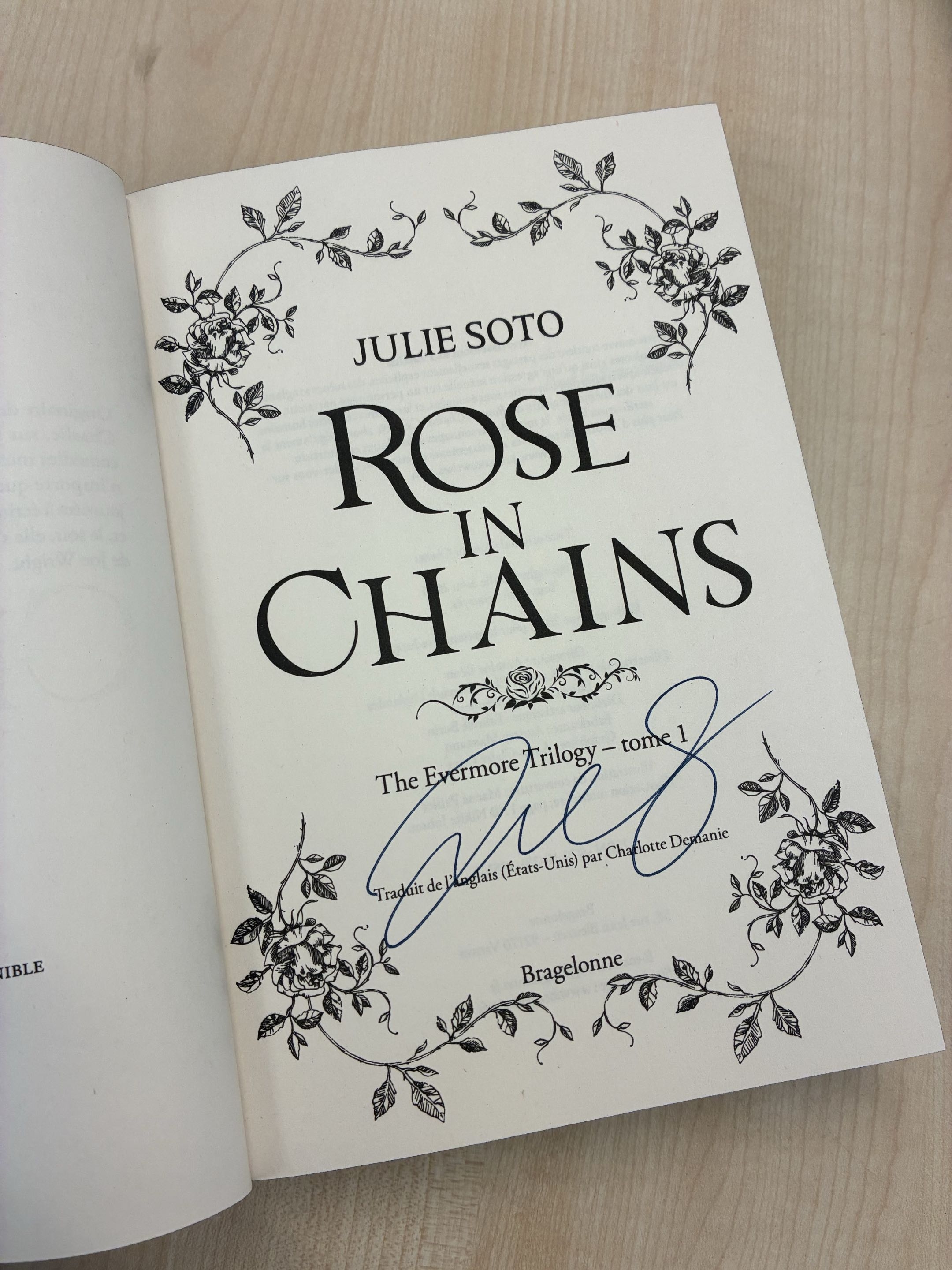 visuel de la dédicace de l'autrice