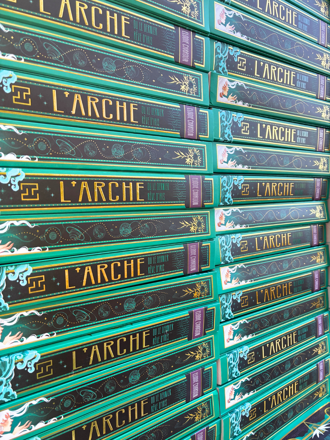 pile de livres L'Arche