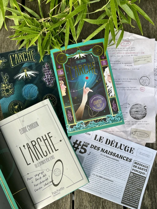 L'Arche ou le dernier rêve d'Iris - Livre signé + cadeaux exclusifs