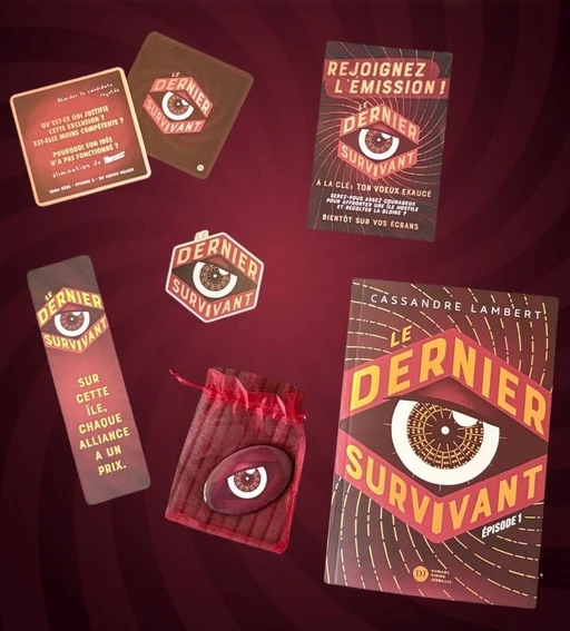 Le Dernier survivant - Livre signé par Cassandre Lambert et cadeaux exclusifs